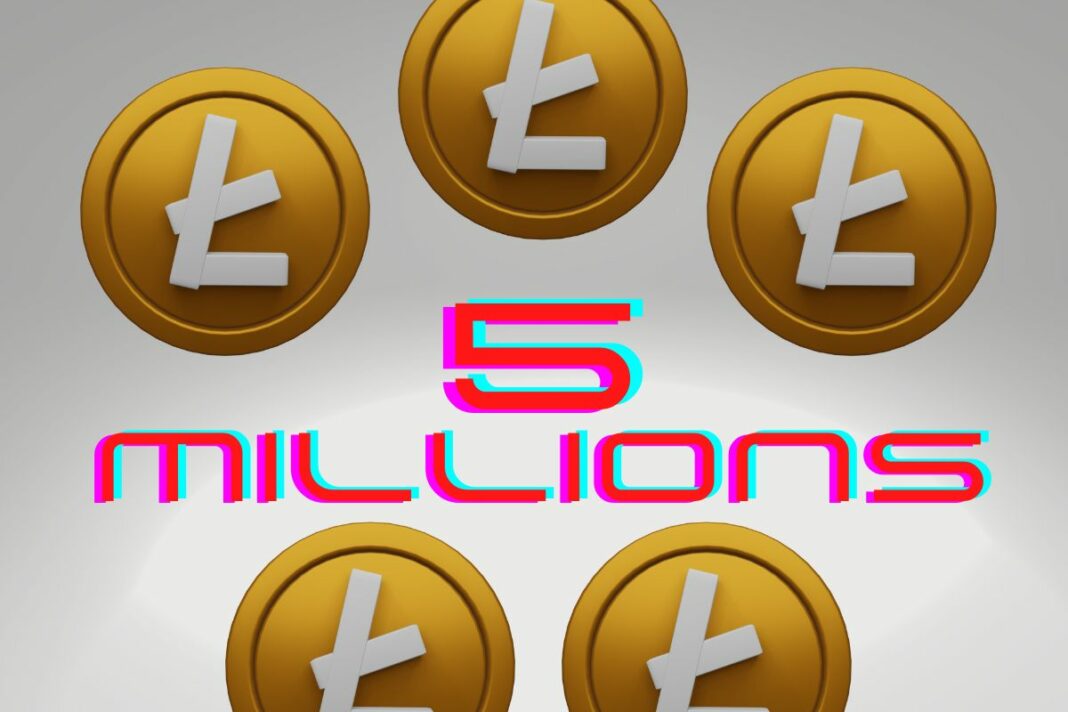Les adresses de détenteurs à long terme LTC dépassent pour la première fois les 5 millions - canva